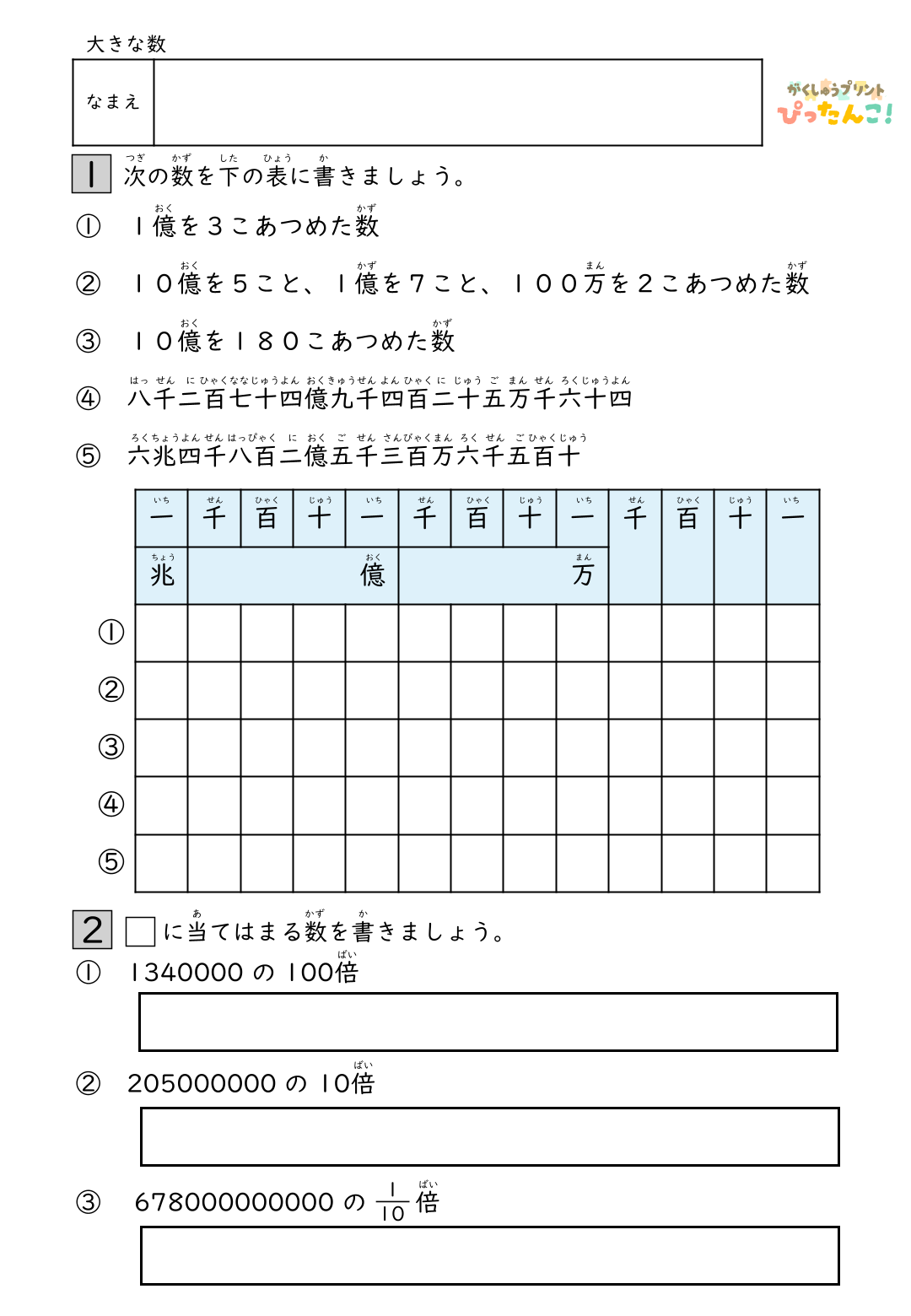 小学4年生 夏休み応援セット 1学期の総復習ができる学習プリント10枚 解答付きで家庭学習にも最適1